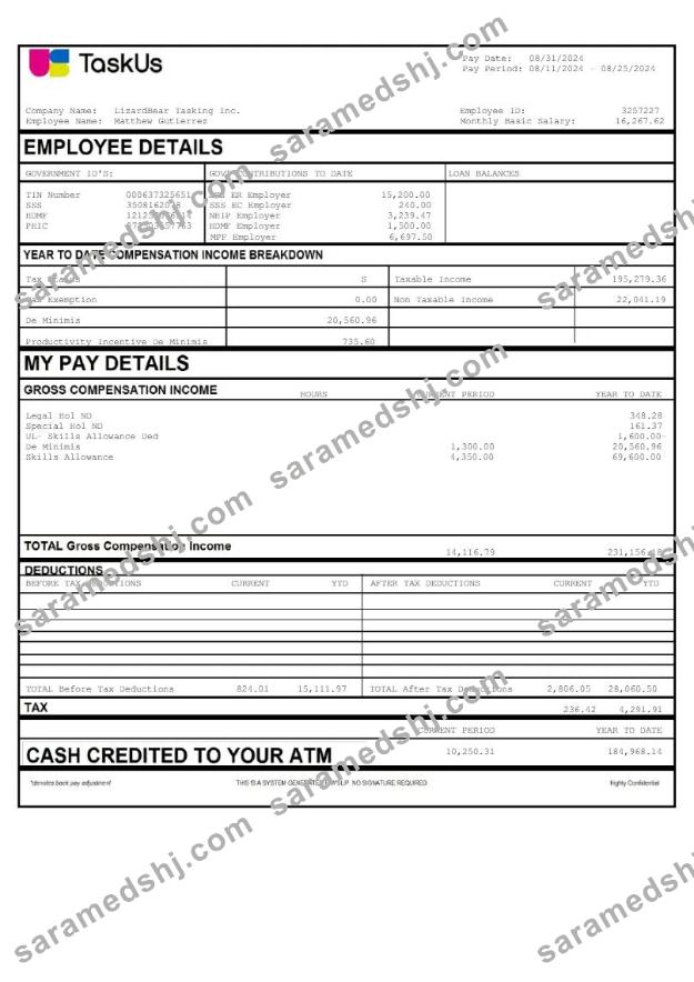 TaskUs LizardBear Tasking earnings template in Word and PDF formats.pdf, 2